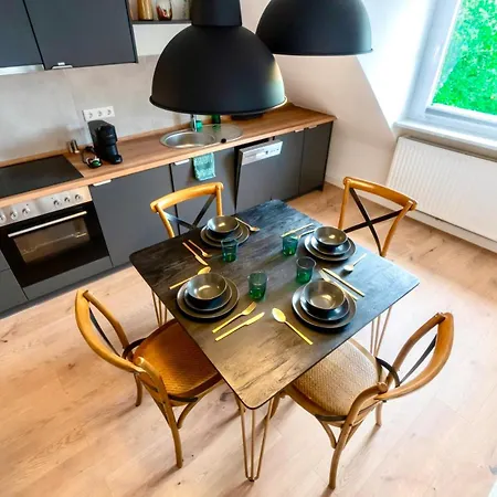 Lägenhet Zeche Ewald & Bonicacius - Hochwertige Ruhrgebiets-apartments, Netflix Essen