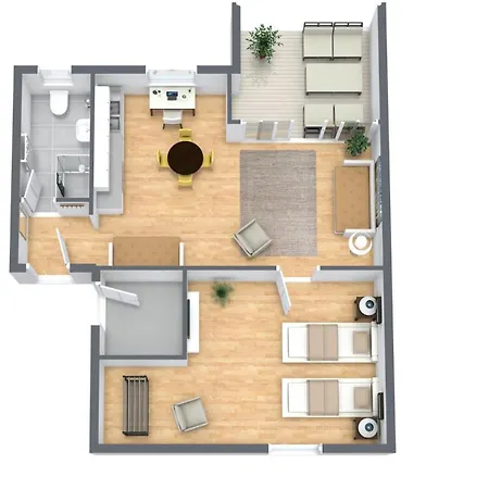 Zeche Ewald & Bonicacius - Hochwertige Ruhrgebiets-apartments, Netflix *