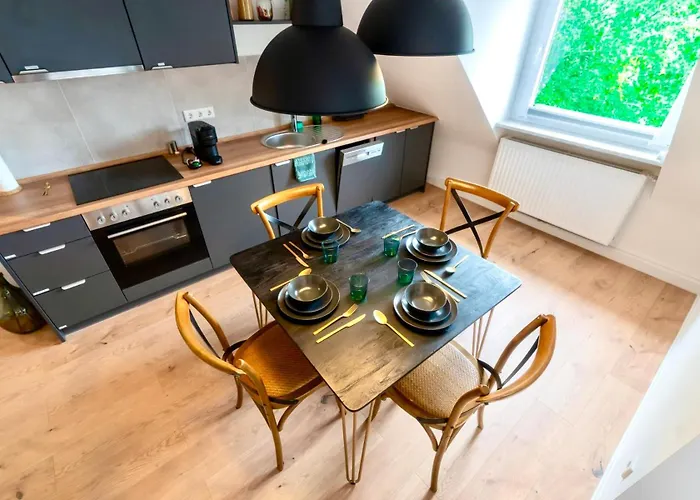 شقة Zeche Ewald & Bonicacius - Hochwertige Ruhrgebiets-apartments, Netflix إسن