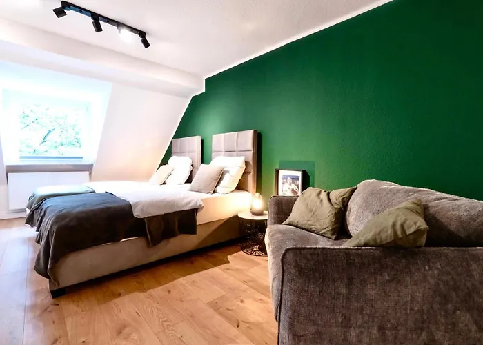 Zeche Ewald & Bonicacius - Hochwertige Ruhrgebiets-apartments, Netflix شقة إسن