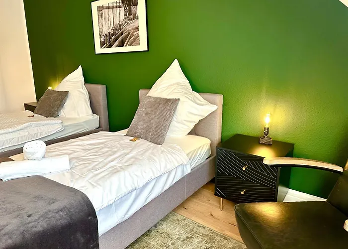 شقة Zeche Ewald & Bonicacius - Hochwertige Ruhrgebiets-apartments, Netflix إسن