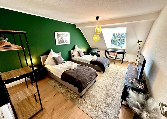 Zeche Ewald & Bonicacius - Hochwertige Ruhrgebiets-apartments, Netflix *